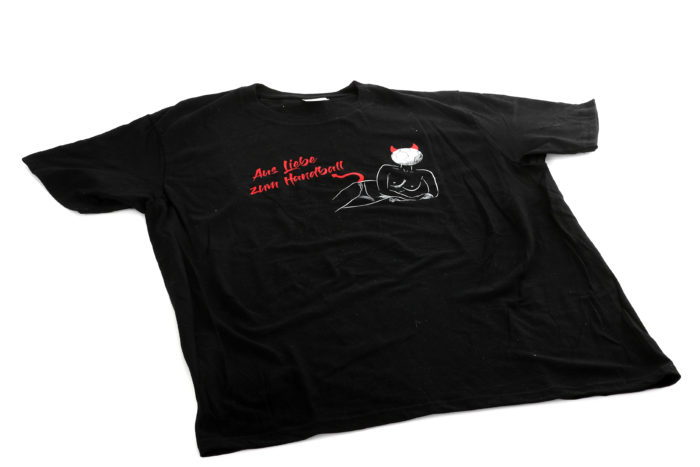 T-Shirt "Aus Liebe zum Handball" – Bild 3