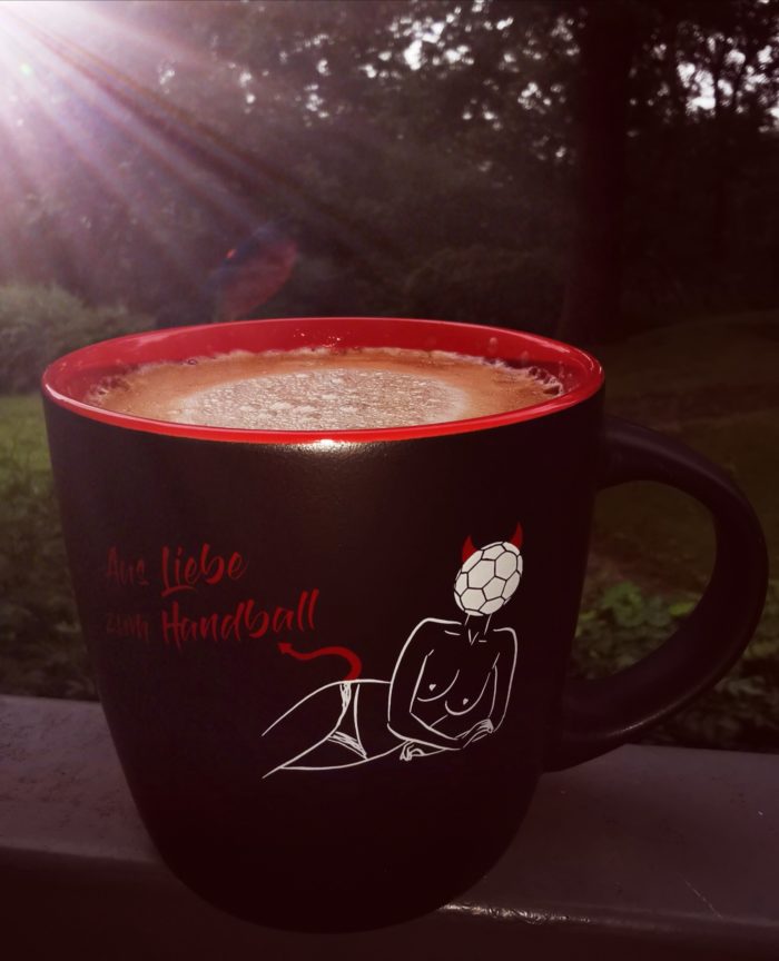 Tasse "Aus Liebe zum Handball" – Bild 3