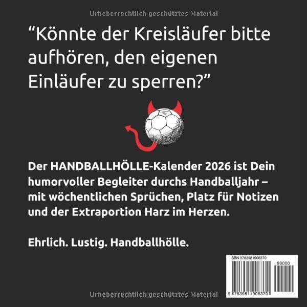 Handballhölle Kalender 2026